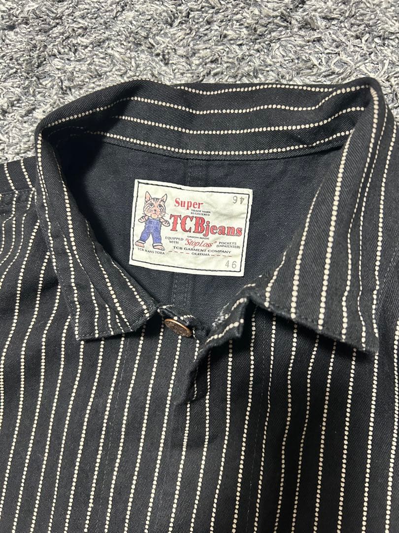 TCB Jeans Tabby’s Coat ウォバッシュ サイズ46 美品