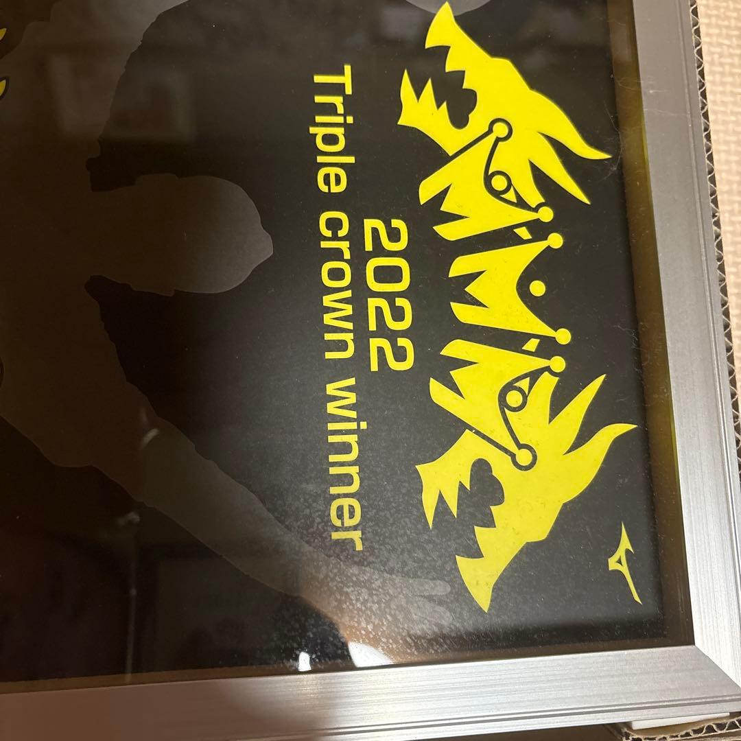 村上宗隆 2022年三冠王 バッティンググローブ