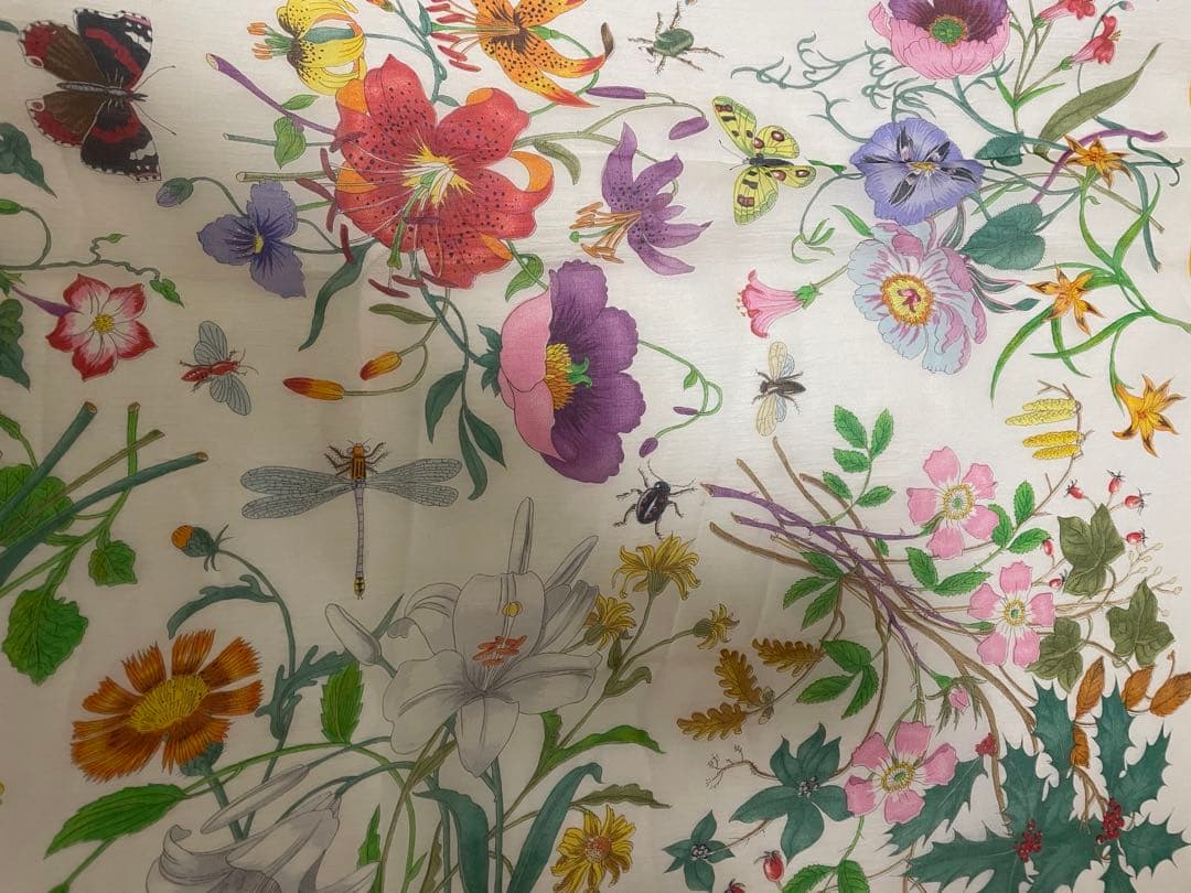 【激レア美品】オールドグッチGucci シルクスカーフ