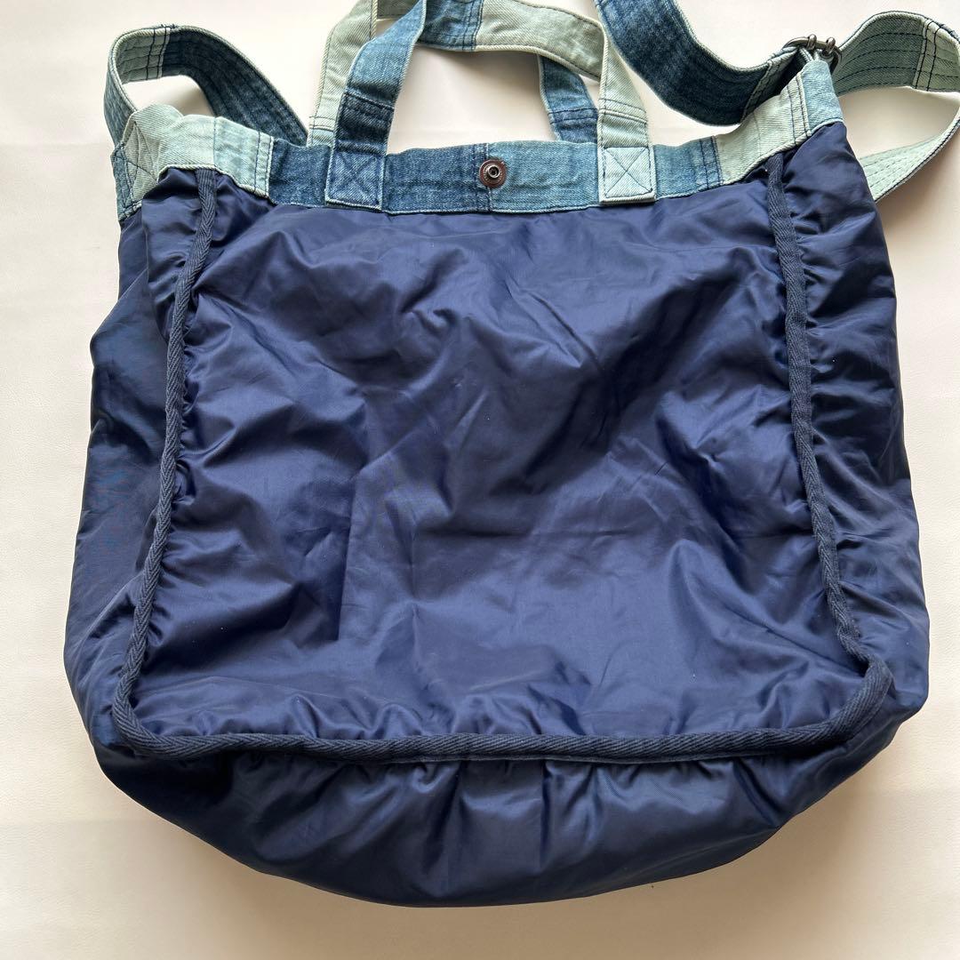 Polo Ralph Lauren デニムトートバッグ　パッチワーク