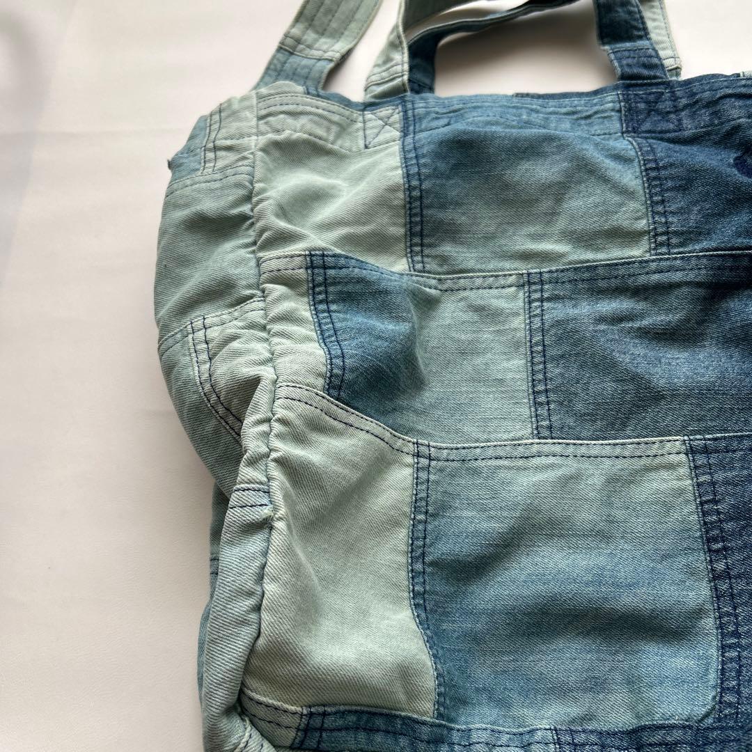 Polo Ralph Lauren デニムトートバッグ　パッチワーク