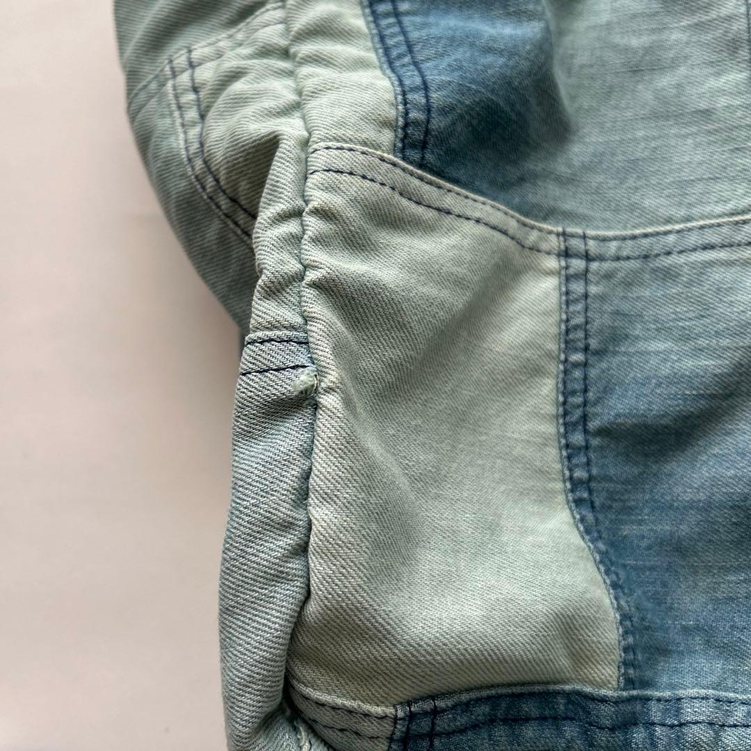 Polo Ralph Lauren デニムトートバッグ　パッチワーク