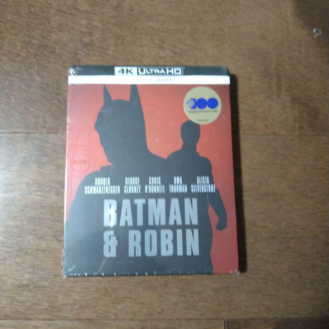 バットマン＆ロビン スチールブック 4K UHD + Blu-ray