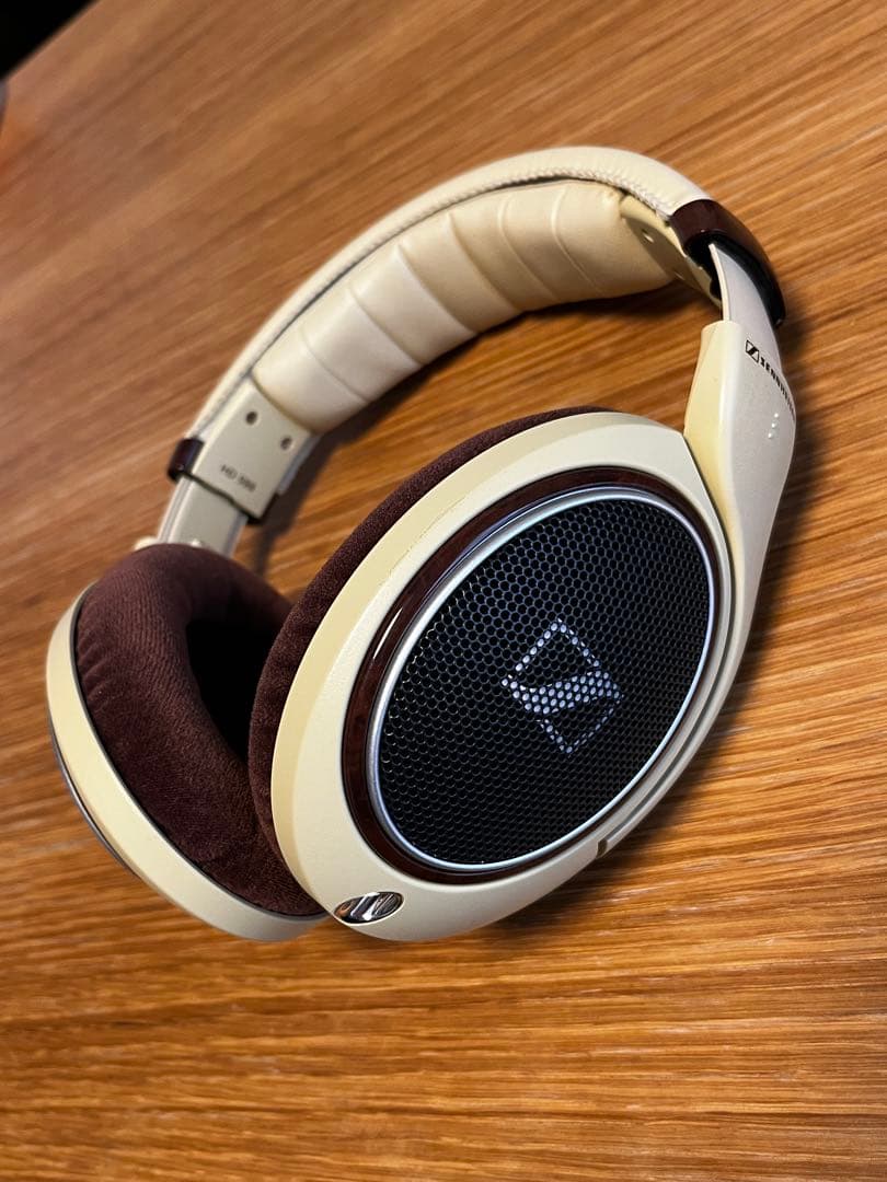 【美品】SENNHEISER HD598 プリン バランスケーブル付