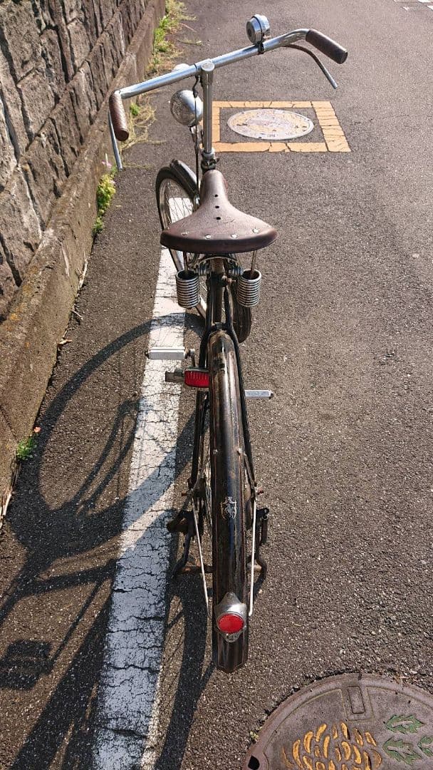 ゼブラ自転車 アンティーク コレクション