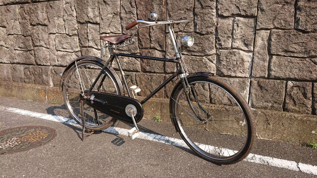 ゼブラ自転車 アンティーク コレクション