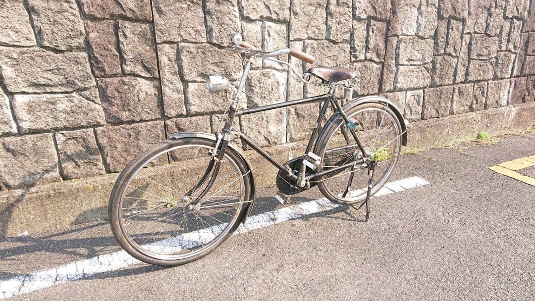 ゼブラ自転車 アンティーク コレクション