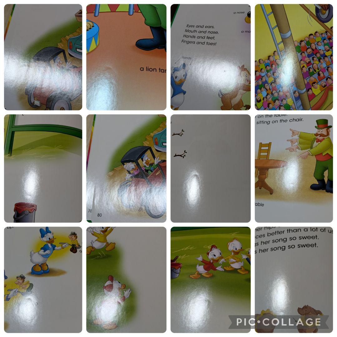 108‐①DWE ディズニー英語システム シングアロングBook1〜4巻
