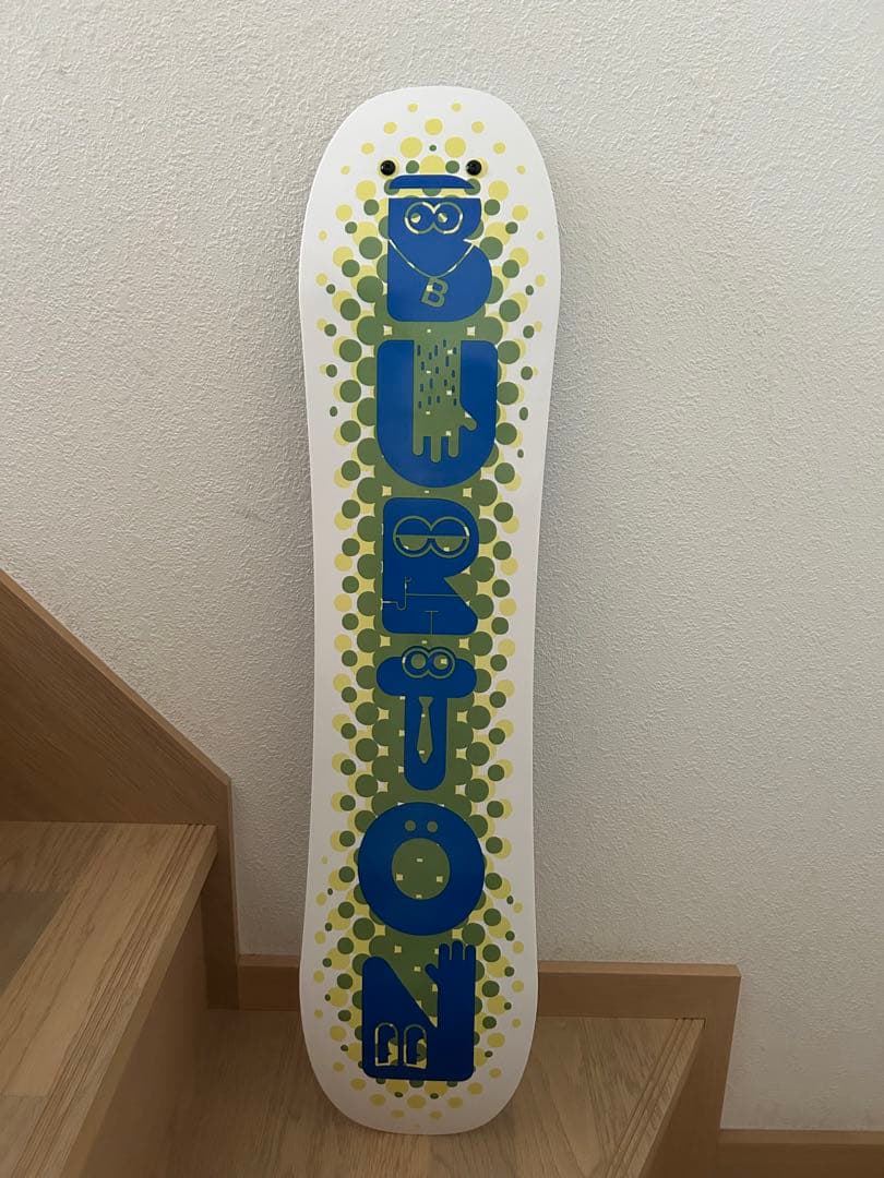 Burton スノーボード ホワイト/ブルー