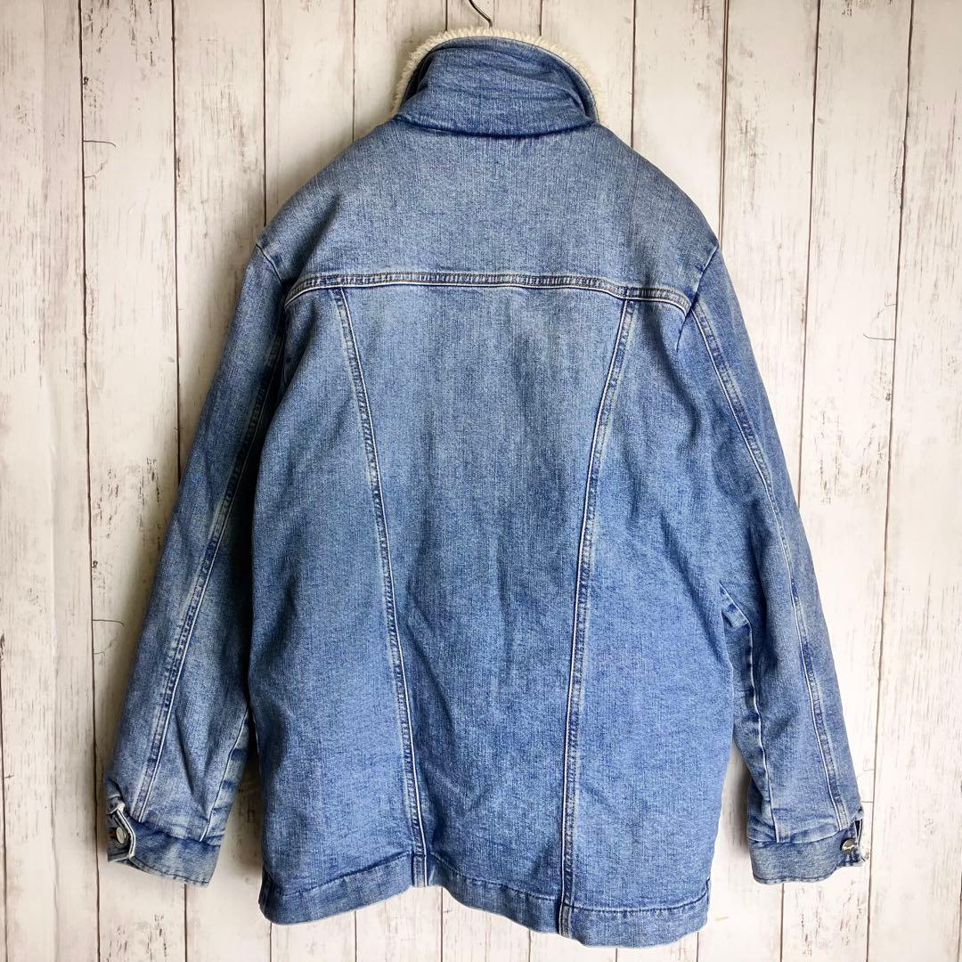【美品】Wrangler デニムジャケット ボアランチ　ジャケット M