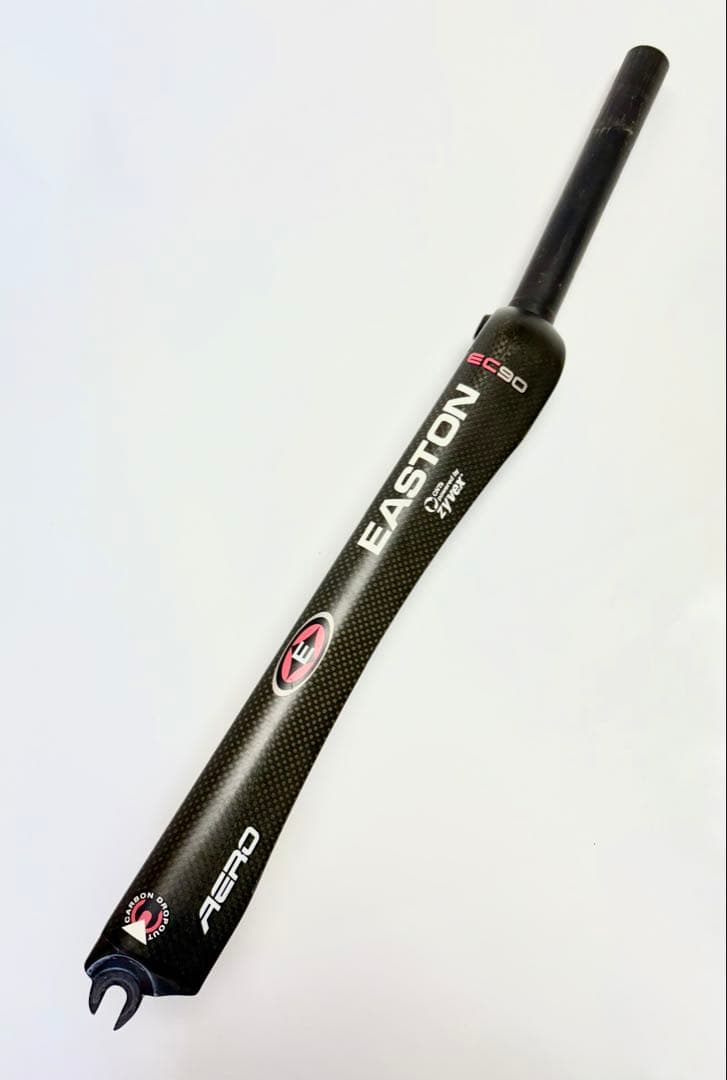 希少EASTON EC90 AERO 700c 1インチカーボンフォーク345g