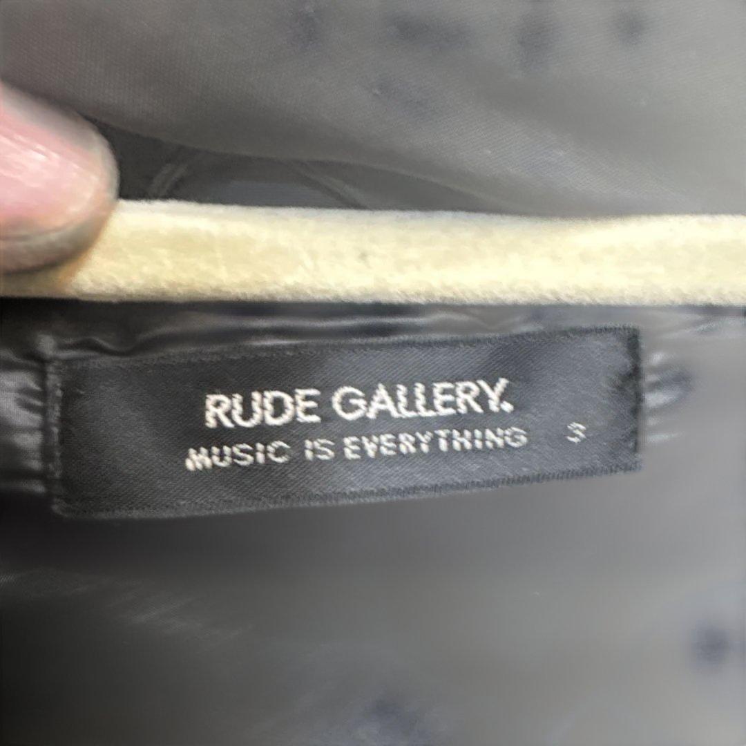 RUDE GALLERY ダウンベスト ブラック