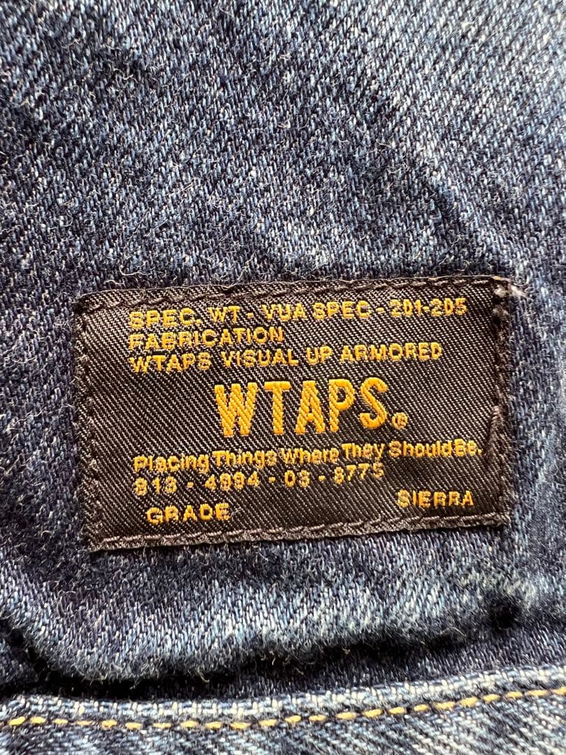 WTAPS 14ss ダメージデニムジャケット