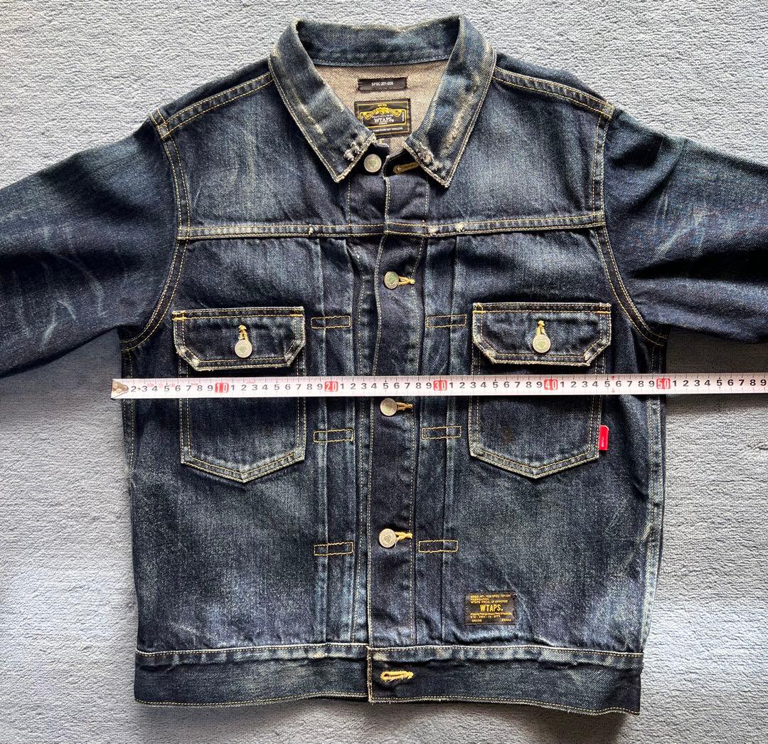 WTAPS 14ss ダメージデニムジャケット