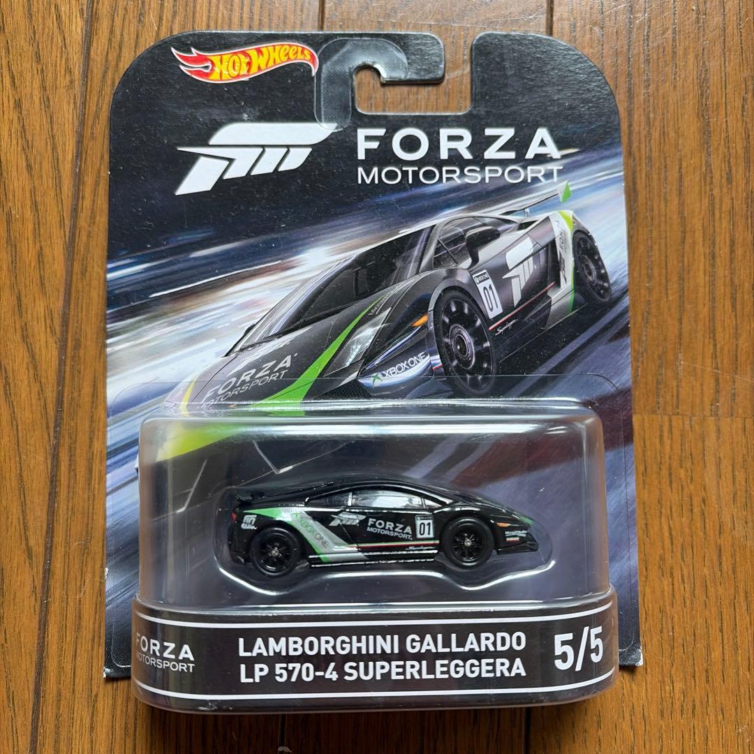 ホットウィール　アルファ他FORZA 5台