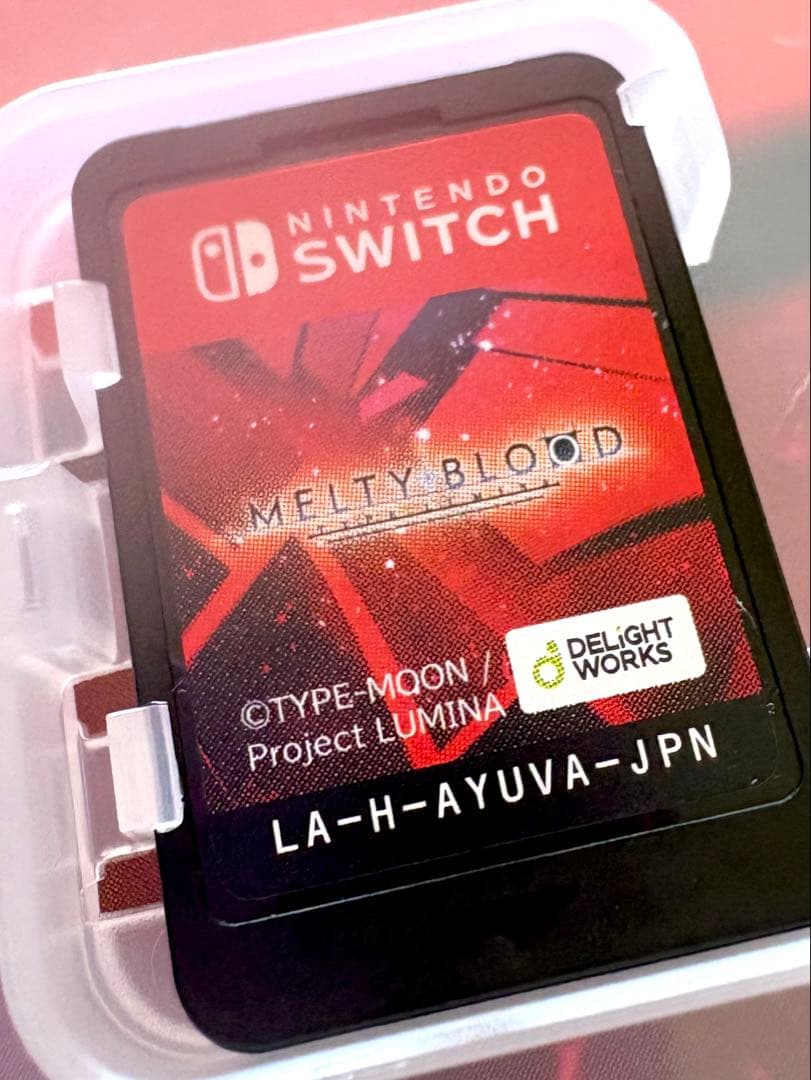 MELTY BLOOD TYPE LUMINA　Switchソフト