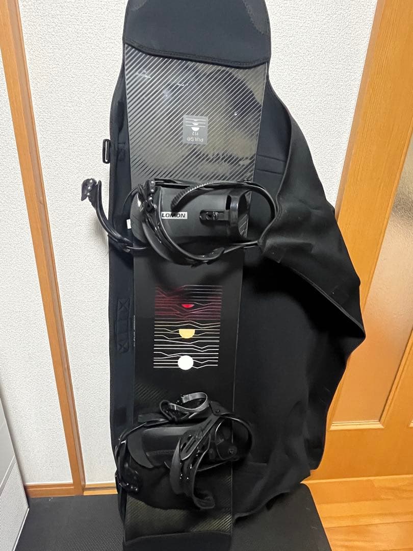 【さしみ醤油】板2点セットPULSE152cm RHYTHMソールカバー付