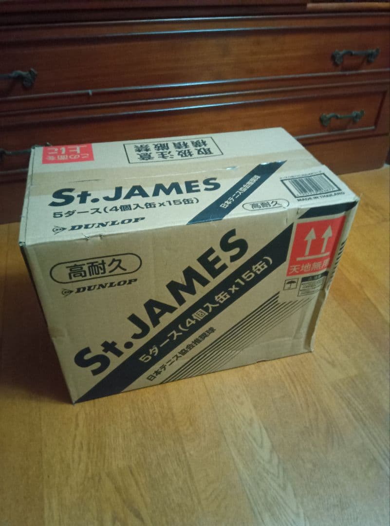 新品未使用未開封品 テニスボール セントジェームス60球
