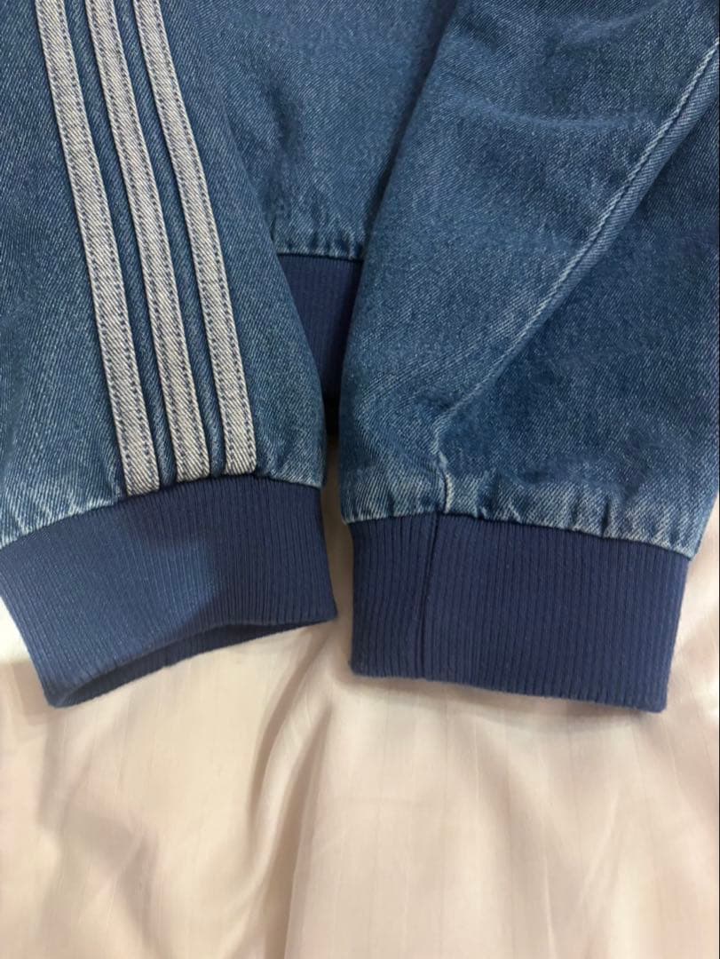 adidas アディカラー ファーストブルー デニム トラックトップ