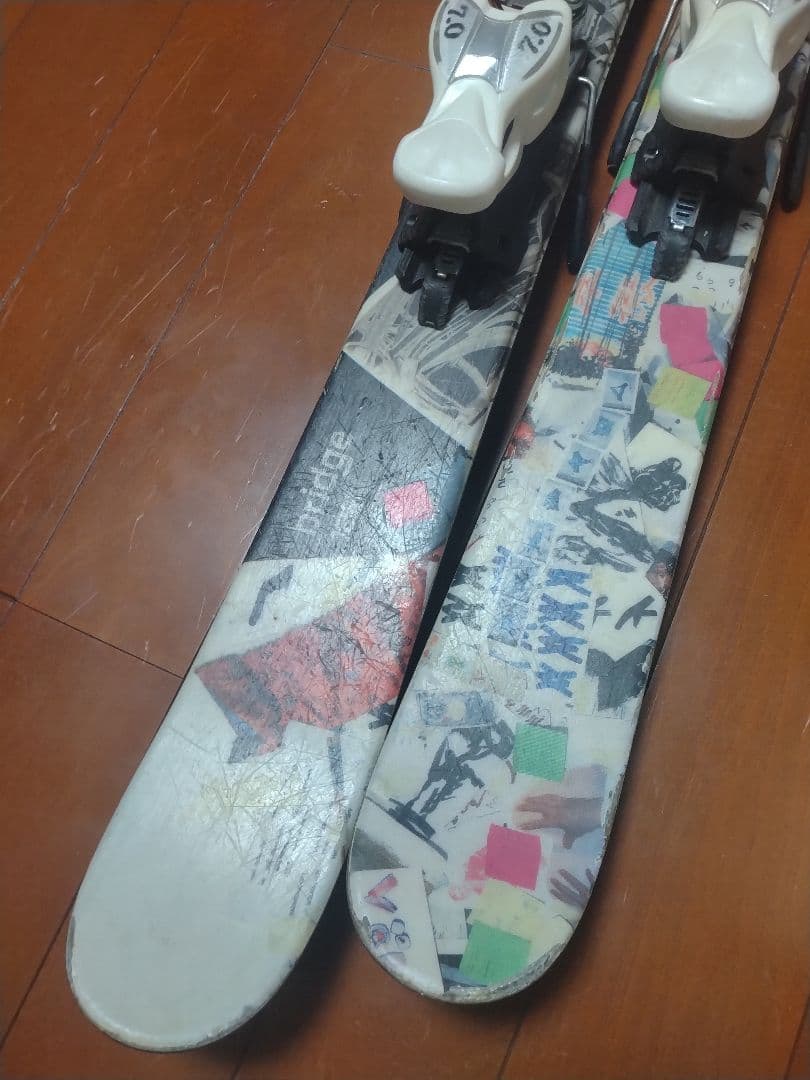 【フリースタイル☆】128cm　VOLKLスキー板♪　ツインチップ！