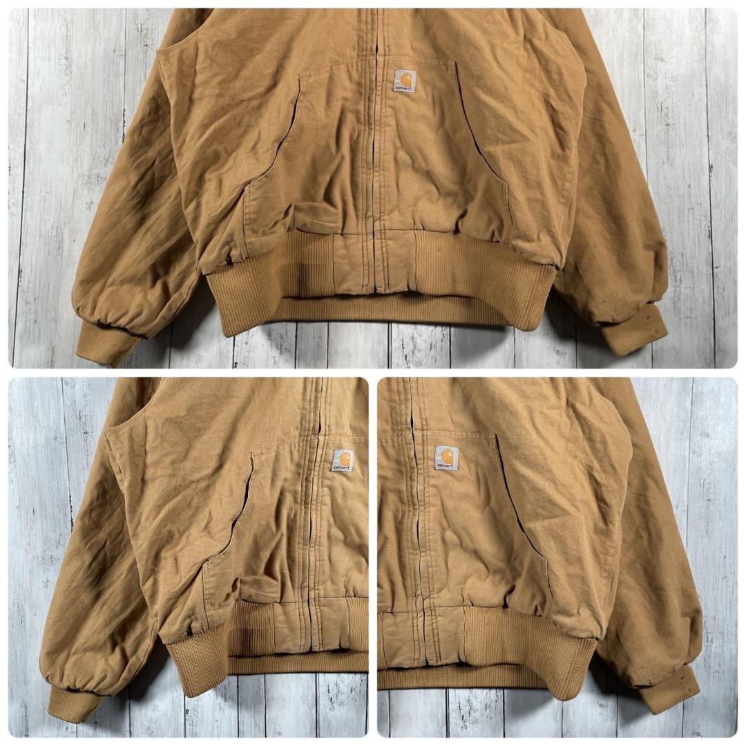carhartt カーハート アクティブジャケット フーディ XL相当 ブラウン