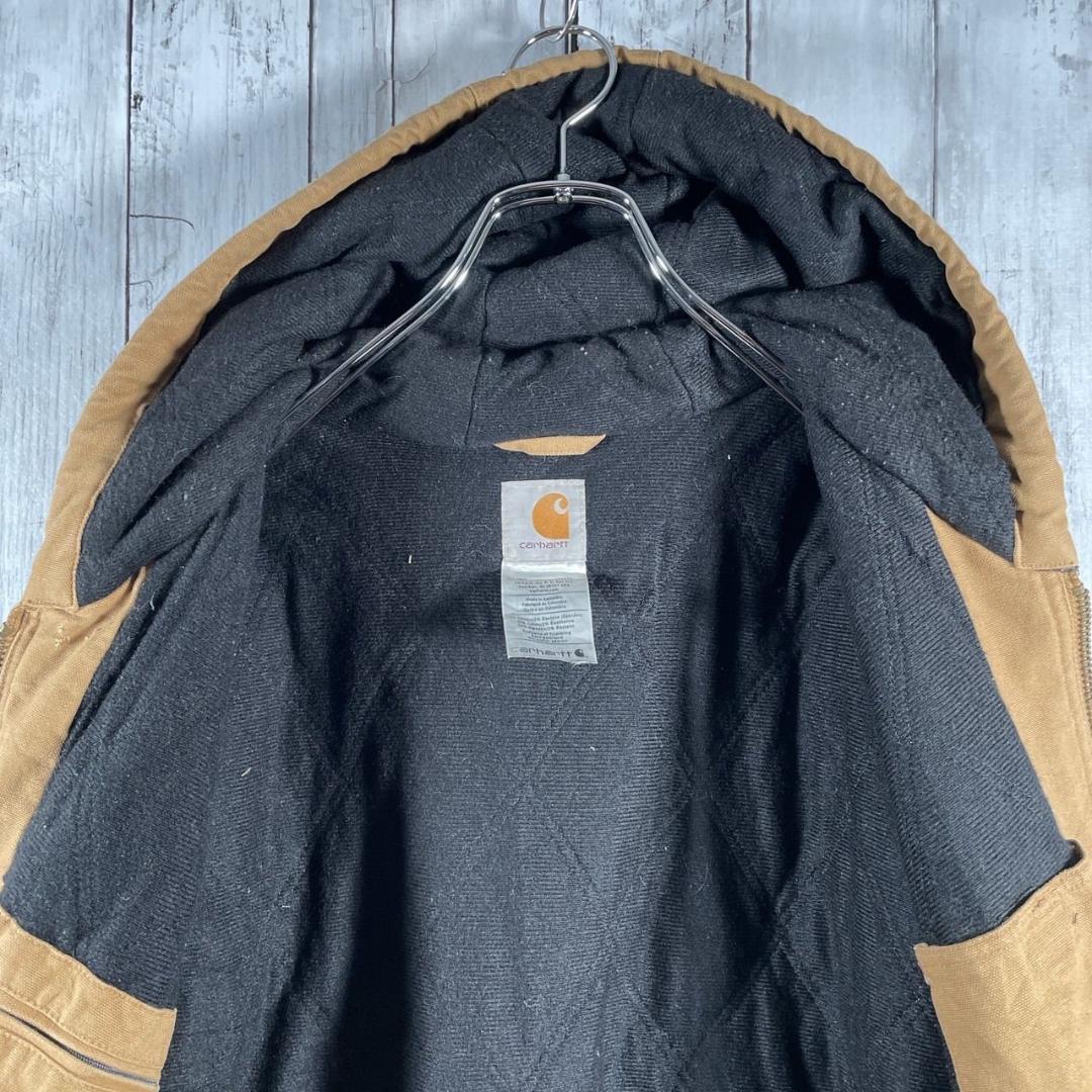 carhartt カーハート アクティブジャケット フーディ XL相当 ブラウン