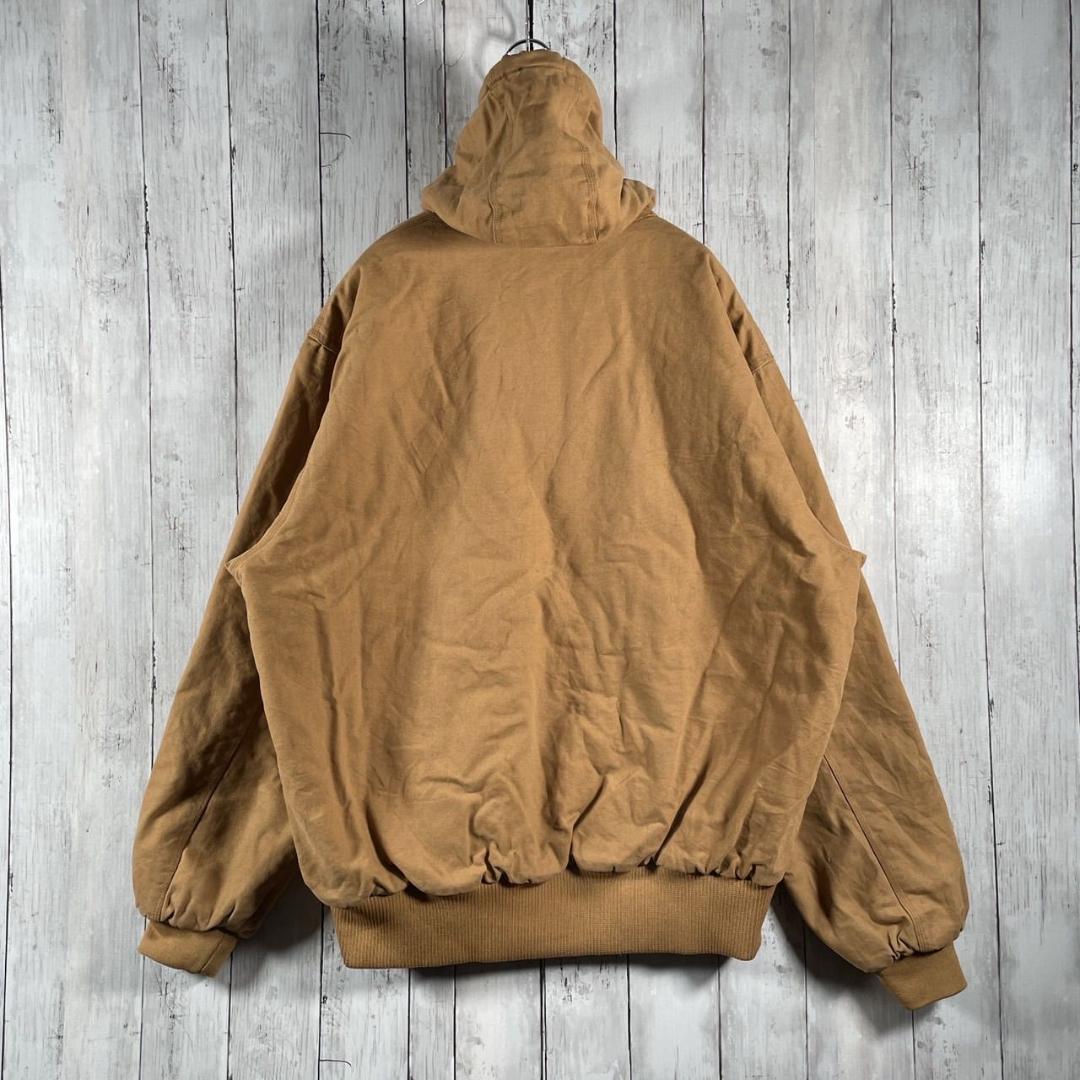 carhartt カーハート アクティブジャケット フーディ XL相当 ブラウン