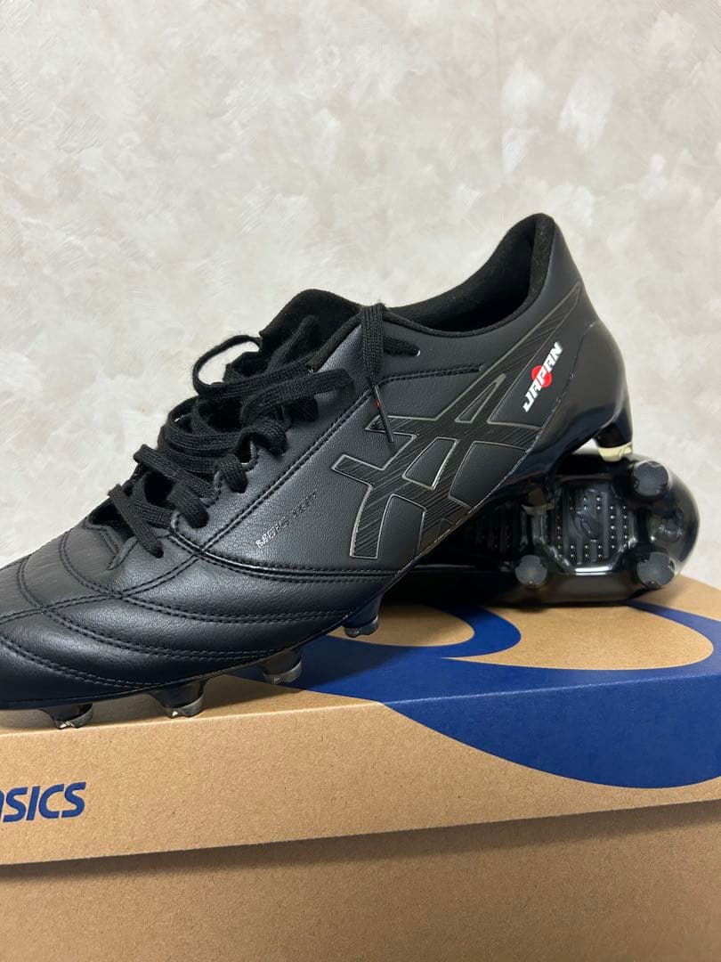 ASICS JAPAN ブラック スパイクシューズ