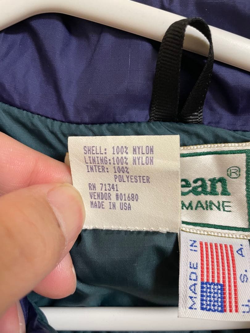 ジャケット・アウター L.L.Bean 1980's PRIMALOFT Vest Size XL