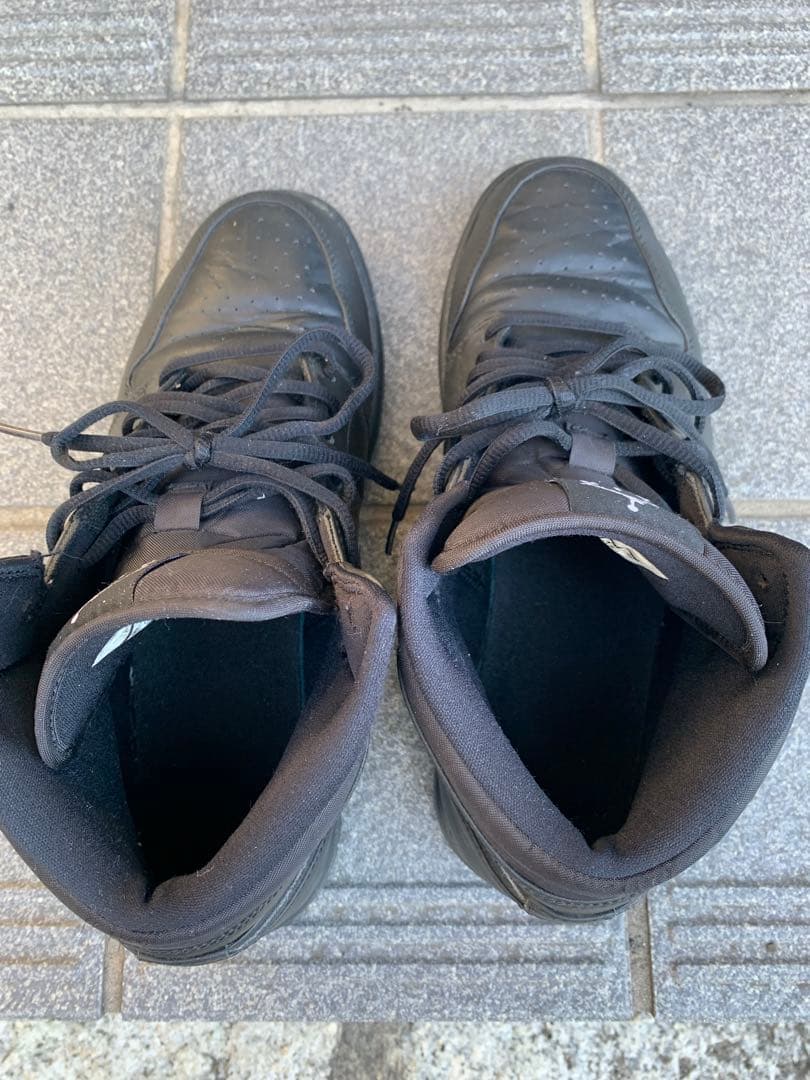 [人気モデル]NIKE エアジョーダン　1MID ブラック　28cm 早い者勝ち