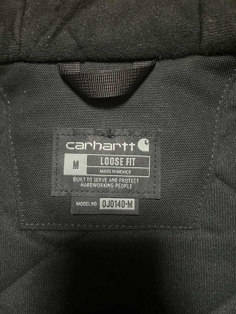 Carhartt アクティブジャケットJ140 ブラックのサイズM