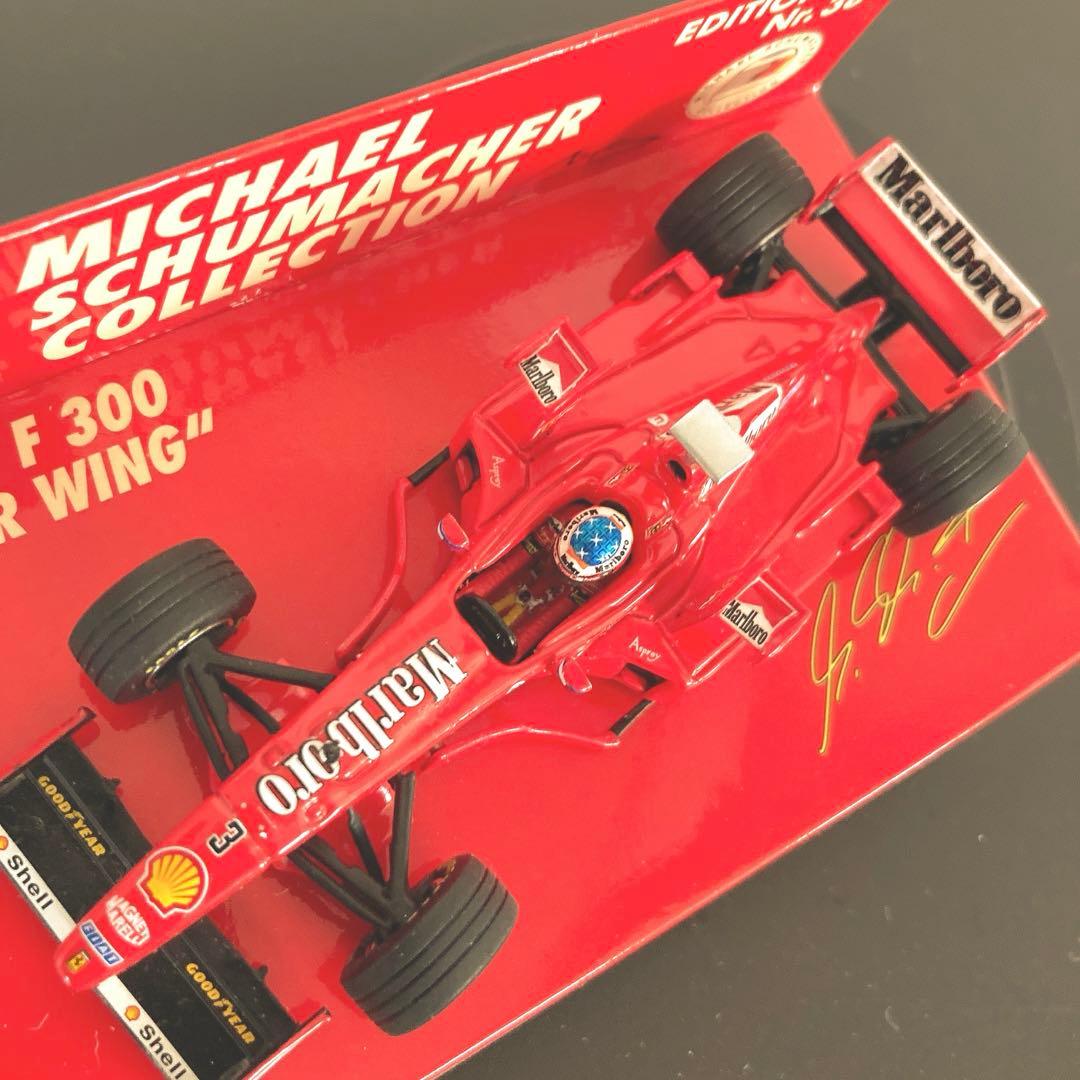 ミニチャンプス F1 フェラーリ F300 ミハエル シューマッハ マリボロ仕様