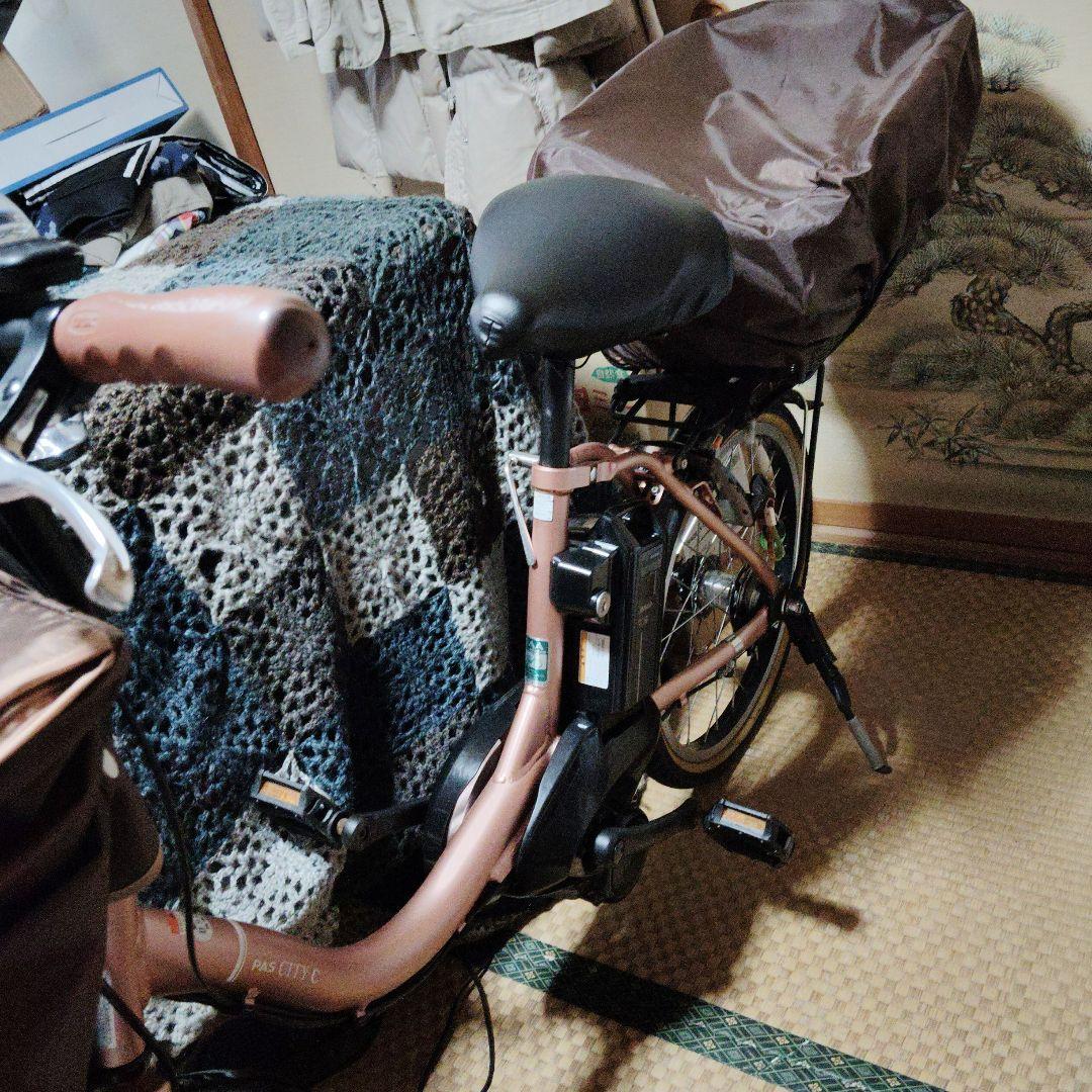 う*み様 電動アシスト自転車 カゴカバー付き 茶