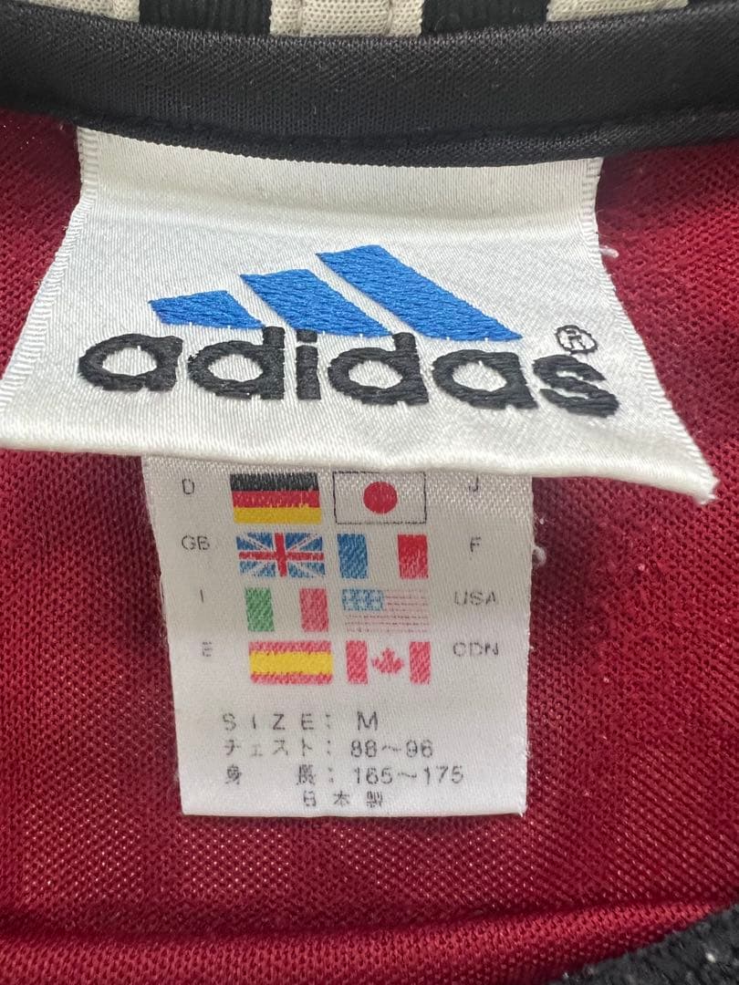 アディダス adidas オールド 早稲田大学 トレーニングウェア シャツ M