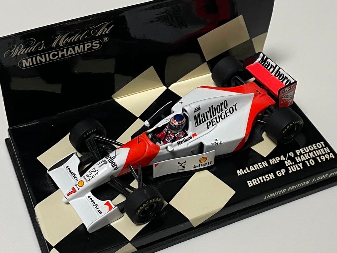 PMA 1/43 マクラーレンMP4/9 ハッキネン ミニチャンプス F1