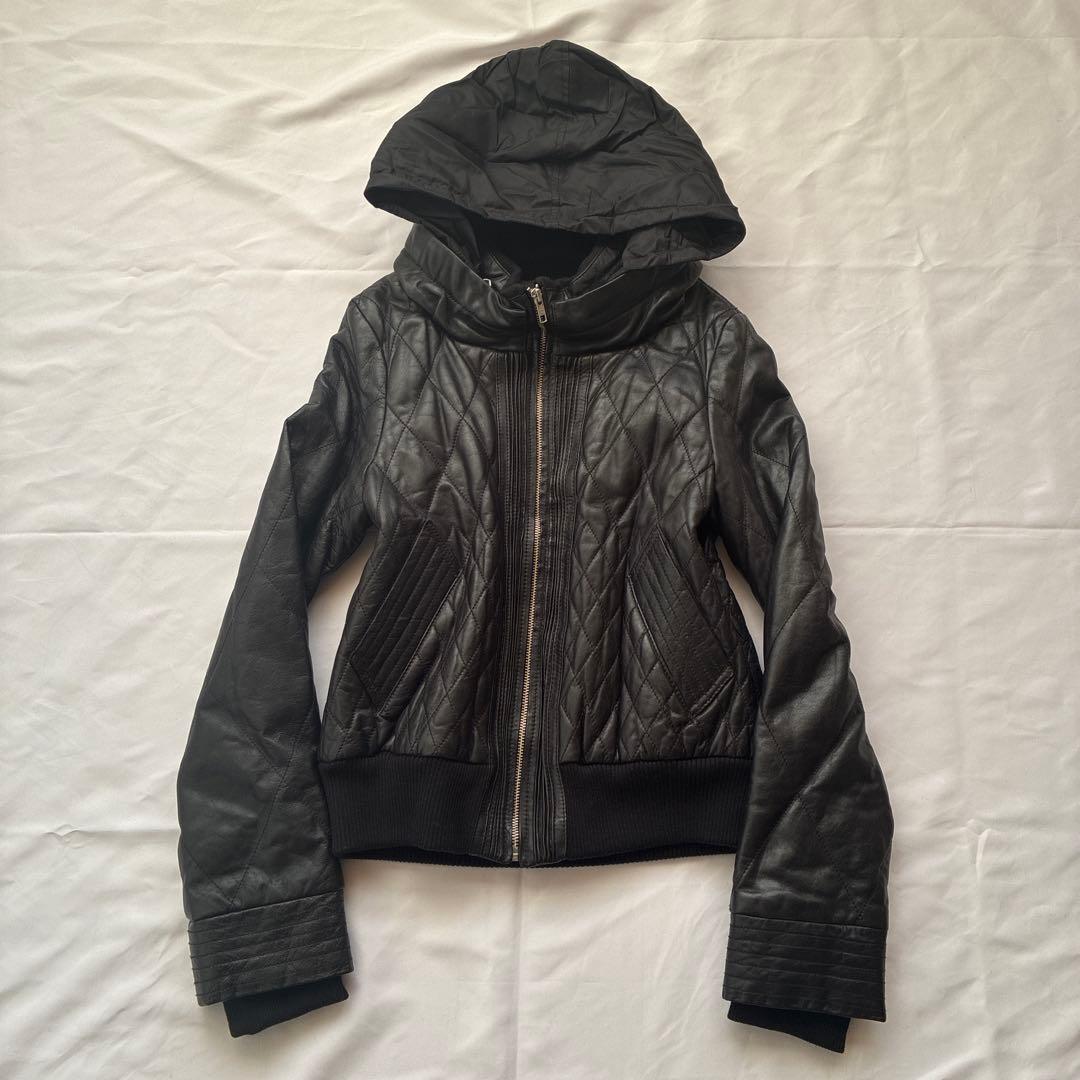 ジャケット・アウター archive bono leather jacket 00s y2k lgb
