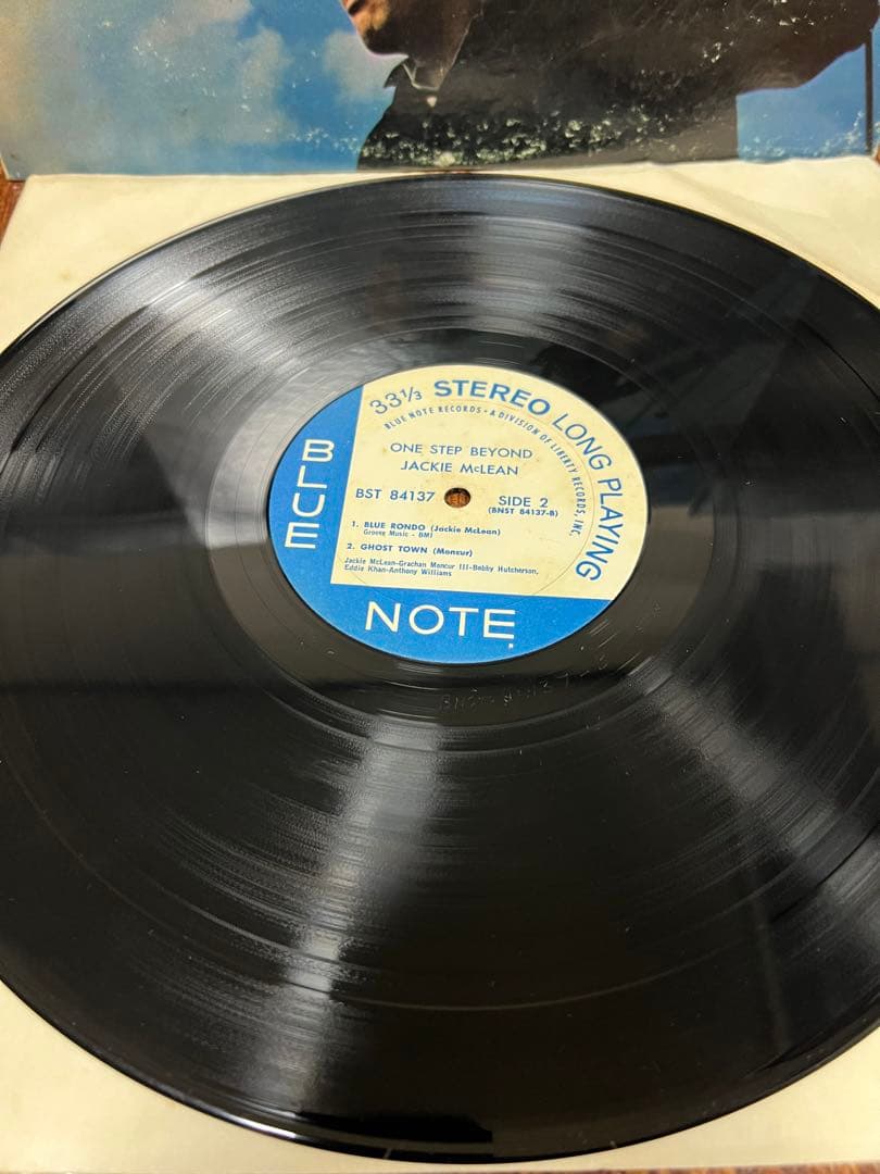 洋楽 LP JACKIE McLEAN ONE STEP BEYOND 84137