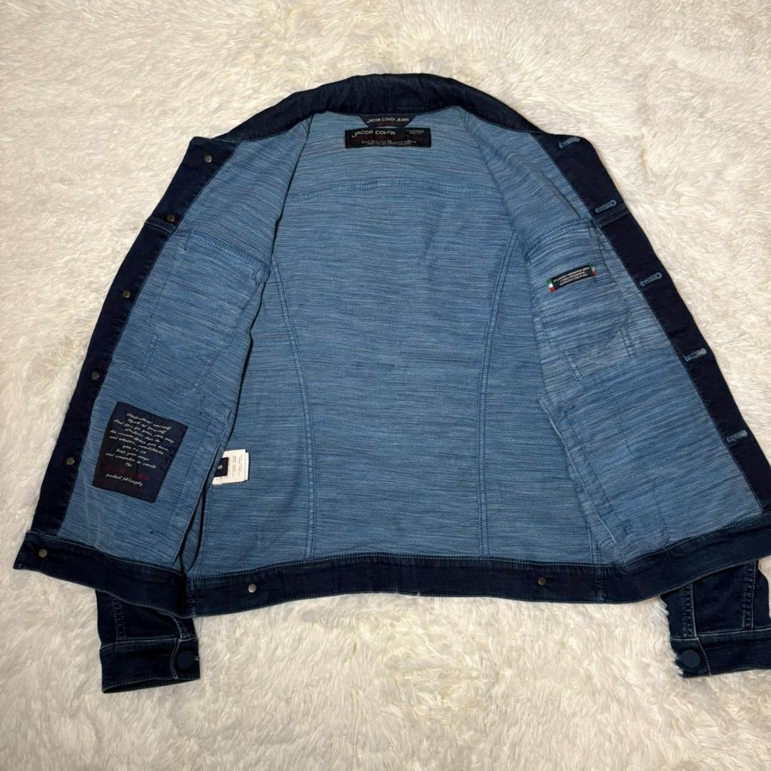 【美品】ヤコブコーエン デニムジャケット J8032 conf