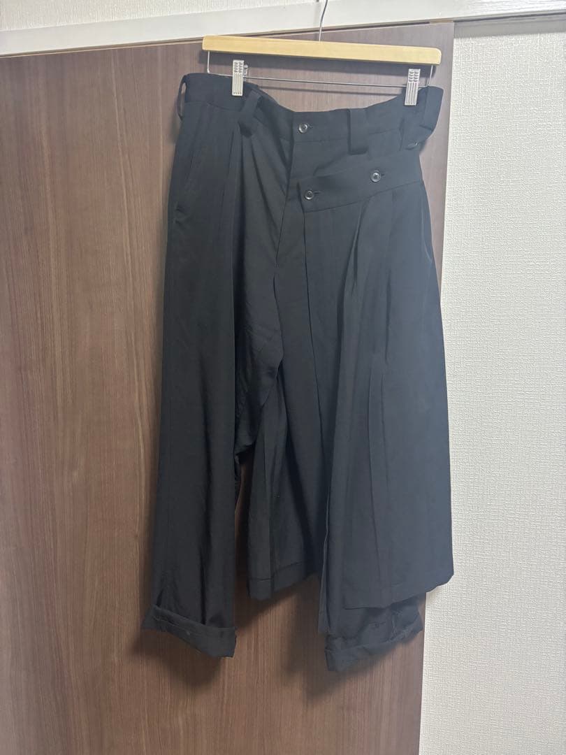 Yohji Yamamoto pour homme 17aw プリーツパンツ