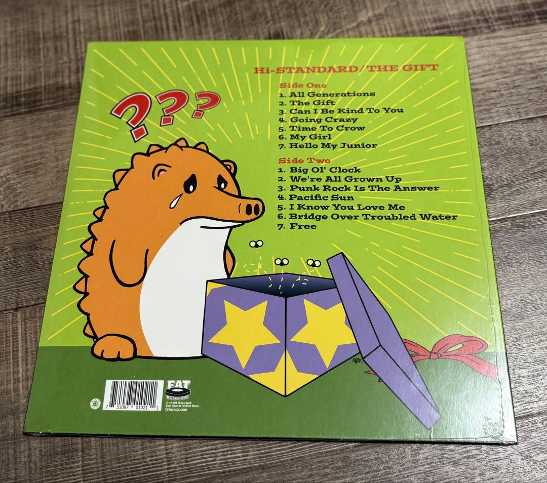 HI-STANDARD THE GIFT 新品未使用.未開封 レコード
