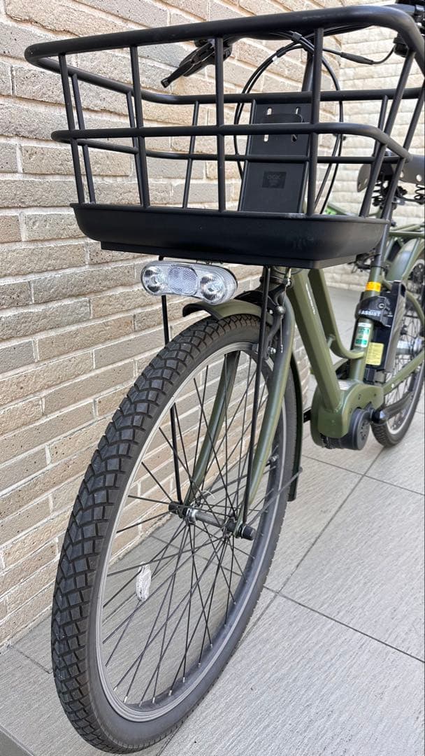 電動アシスト自転車 エナシスミー ENERSYS Me マットオリーブ