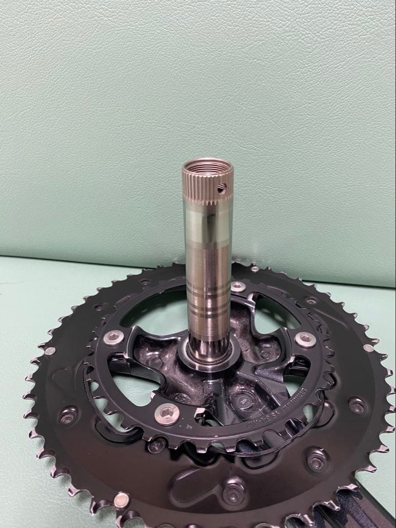 美品 SHIMANO シマノ SORA 50/34T 165mm クランクセット