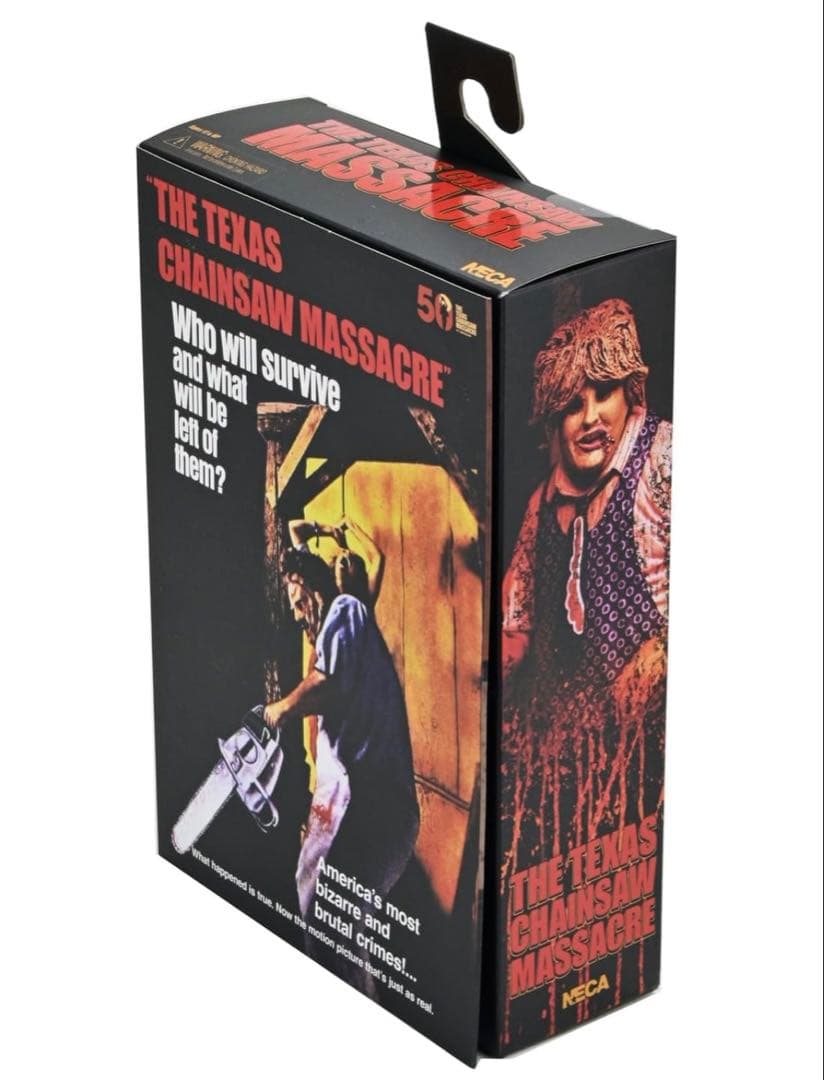 ネカ　 悪魔のいけにえ　50周年記念　レザーフェイス　NECA 新品　未開封