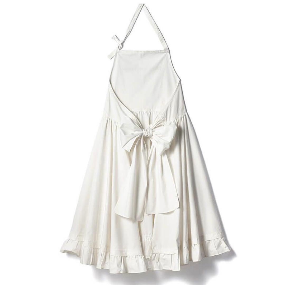 DEAN & DELUCA × BEAMS COUTURE ギャザー　エプロン