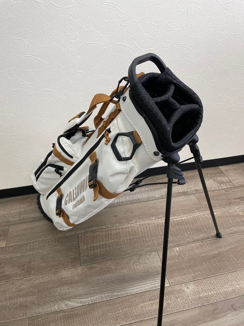 CALLAWAY キャディバッグ ホワイト・ブラウン