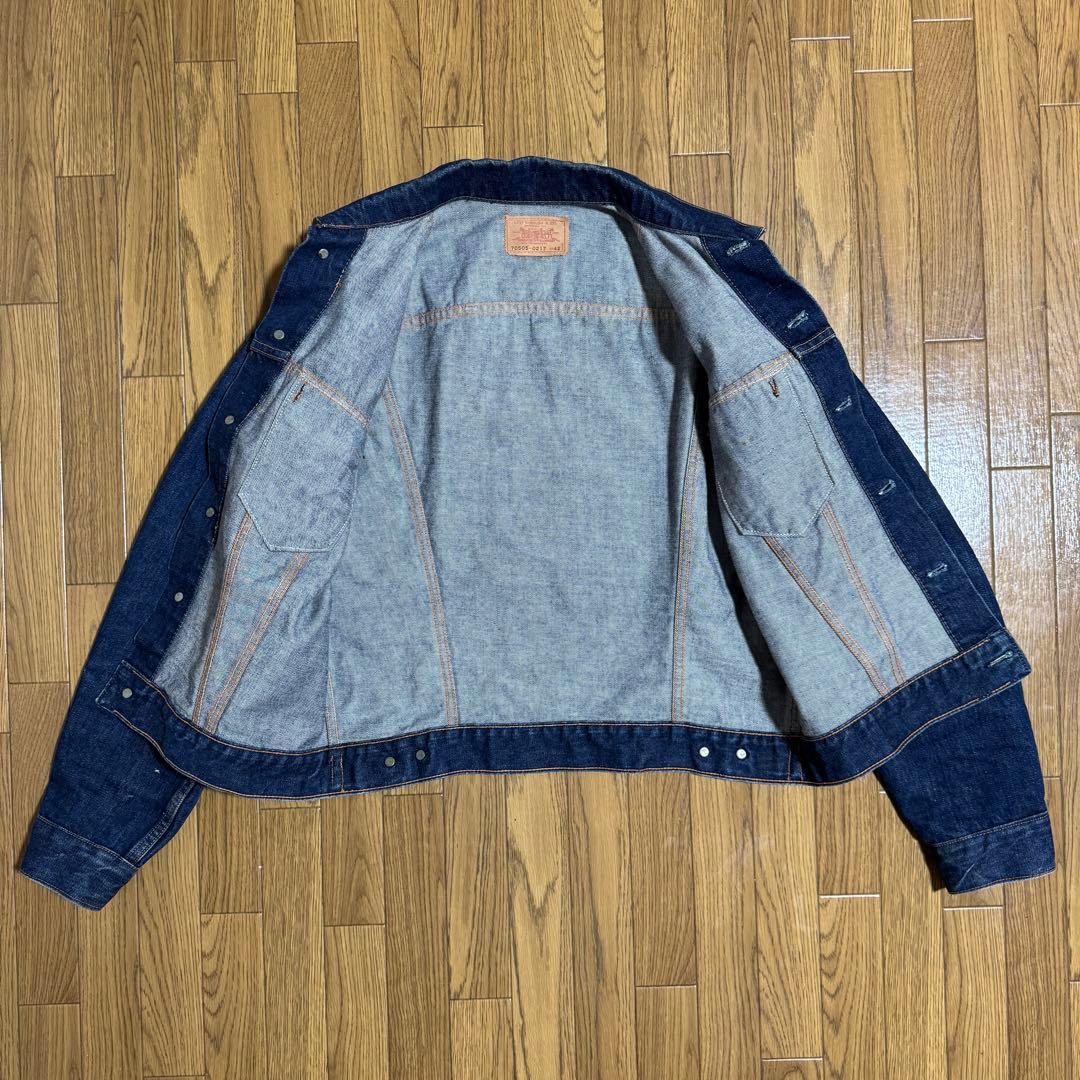 60s Levi's 70505 EARLY BIG E 3rdサイズ42