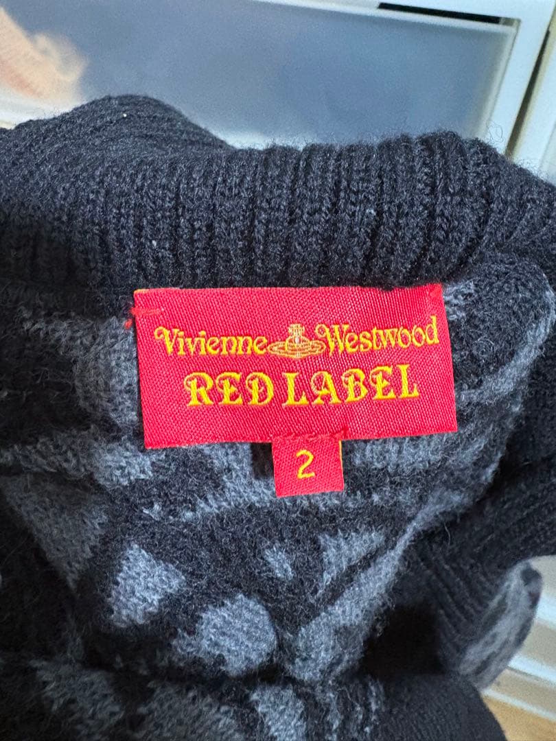VivienneWestwood REDLABEL ヴィヴィアン　変形ニット　M