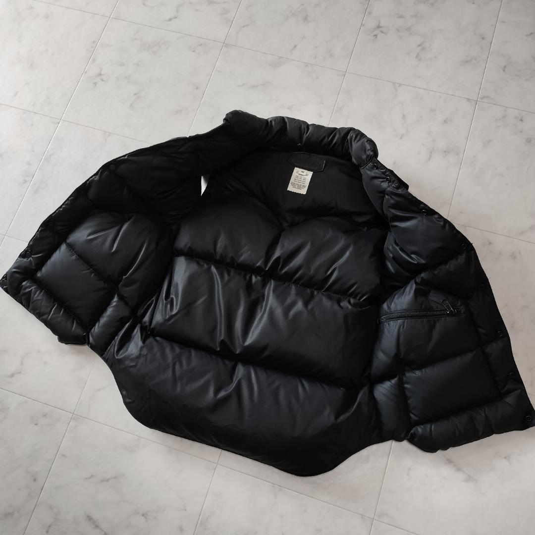 ロッキーマウンテンフェザーベッド ダウンベスト 42 XL スエードレザーヨーク