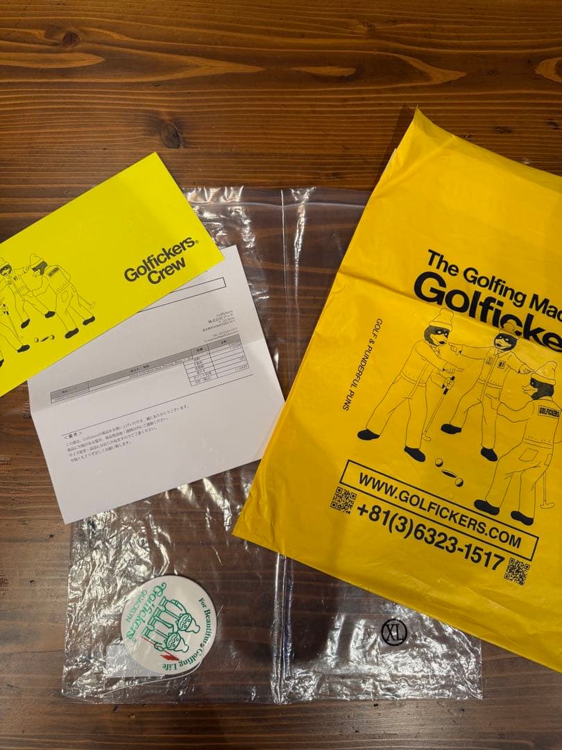 GOLFICKERS ゴルフィッカーズ　モックネックシャツ　XL美品