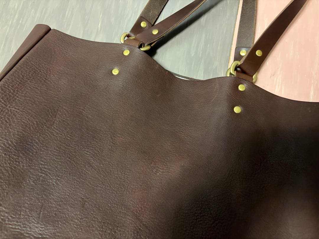 バッグ SLOW&CO Bono-Tote Bag-Width Type choco